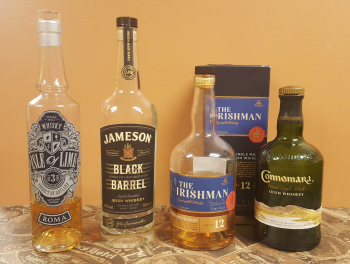 Blandat med whisky