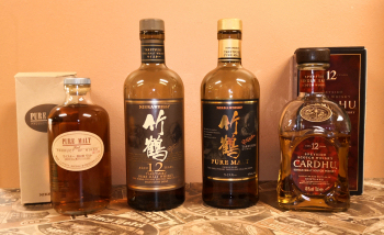 Whisky frn Japan och Scotland
