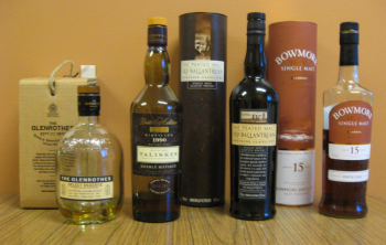 Whiskyprovning 27 april 2012