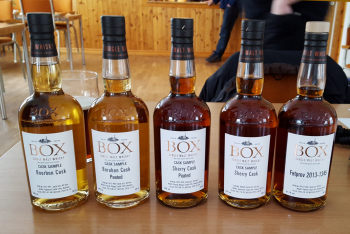 12 mars 2016 BOX Cask Samples-provning