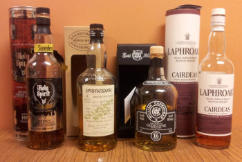 Whiskyprovning 6 september 2013